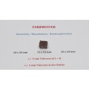 Mosaiksteine 10x10 mm Dunkelrot 1 geb.