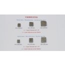 Mosaiksteine 10x10 mm Hellbraun 1 geb.