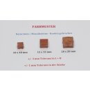 Mosaiksteine 10x10 mm Rot 1 ges.