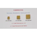 Mosaiksteine 10x10 mm Dunkelgelb 1 ges.