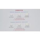 Mosaiksteine 10x10 mm Weiss 1 ges.