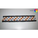 Bordüre DIAGONIOS mR 5 R, 4 F, 15x15 mm Kante gebrochen