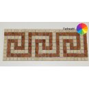 Bordüre POSEIDON 9 R, 2 F, 15x15 mm Kante gebrochen
