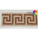 Bordüre POSEIDON 9 R, 2 F, 20x20 mm Kante gebrochen
