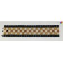 Bordüre ZELOS mR 5 R, 4 F, 15x15 mm Kante gebrochen