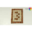 1 Buchstabe bzw. Ziffer - Mosaiksteine 1,5x1,5 cm -...