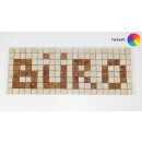 Wörter mit 4 Buchstaben - Mosaiksteine 2x2 cm -...