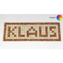 Wörter mit 5 Buchstaben - Mosaiksteine 1x1 cm -...
