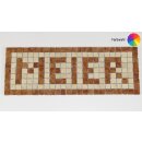 Wörter mit 5 Buchstaben - Mosaiksteine 1,5x1,5 cm -...