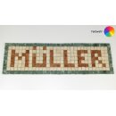 Wörter mit 6 Buchstaben - Mosaiksteine 1,5x1,5 cm -...