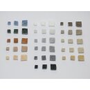 Mosaik - Mustersteine mit Farbwahl max. 14 Farben 15x15 mm