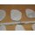 CARRARA - Malplatten - oval 3-10 x 1 cm