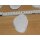 CARRARA - Malplatten - oval 3-10 x 1 cm