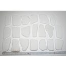 THASSOS - Malplatten - polygonal ca. 4-13 x 2 cm getrommelt