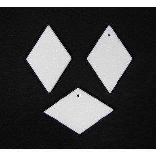 THASSOS - Malplatten - Raute mittel ca. 10,5x7,0x1 cm, Obf. geschliffen