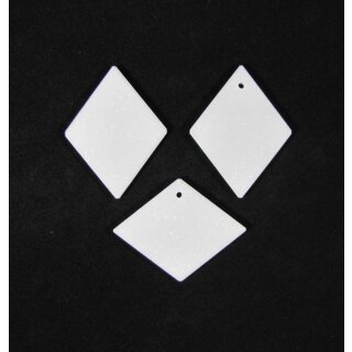 THASSOS - Malplatten - Raute klein ca. 9,5x7,4x1 cm, Obf. geschliffen