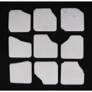THASSOS - Malplatten ca. 10x10x1 cm, Obf. getrommelt -...