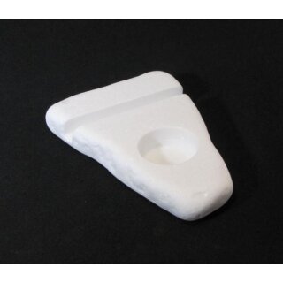 THASSOS Plattenhalter f. Malplatten 15x10 x1 cm, hochkant mit 1 Licht