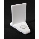 THASSOS Plattenhalter f. Malplatten 15x10 x1 cm, hochkant mit 1 Licht