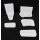 THASSOS Plattenhalter f. Malplatten 15x10 x1 cm, hochkant mit 1 Licht