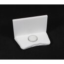 THASSOS Plattenhalter f. Malplatten 15x10 x1 cm, quer m. 1 Licht