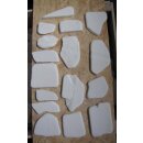 THASSOS - Malplatten - polygonal B-Ware getrommelt