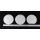 THASSOS - Malplatten - rund ca. 9,5x1 cm, Obf. geschliffen