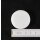 THASSOS - Malplatten - rund ca. 3,9x1 cm, Obf. geschliffen