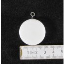 THASSOS - Malplatten - rund ca. 3,1x1 cm, Obf. geschliffen