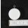 THASSOS - Malplatten - rund ca. 3,1x1 cm, Obf. geschliffen