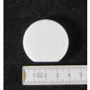 THASSOS - Malplatten - rund als Stele ca. 3,9x1 cm, Obf. geschliffen