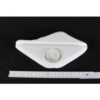 THASSOS Plattenhalter f. Malplatten 20x15 x1 cm, quer m. 1 Licht